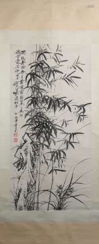 Painting : Bamboo by Yang Keguang