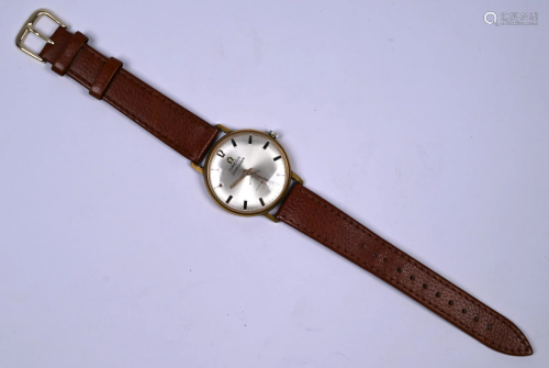 Gentleman's 18k Omega Seamaster wristwatch