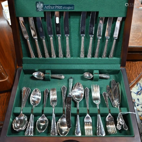 Canteen of epns Arthur Price 'Dubarry' flatware