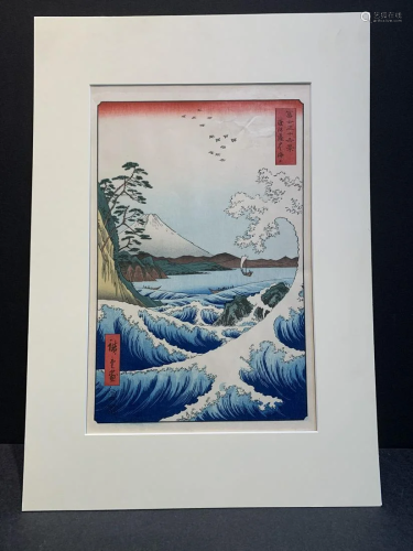 Japanese woodblock print by Utagawa Hiroshige, 