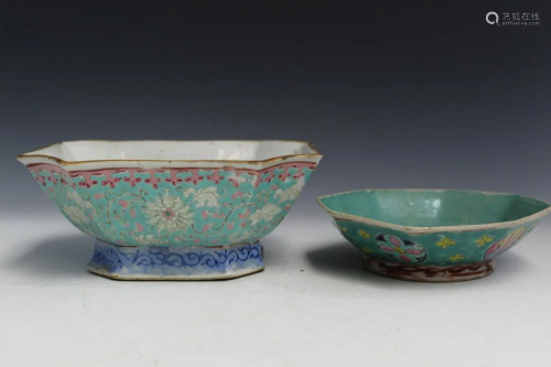 Two Chinese Porcelain Bowls.