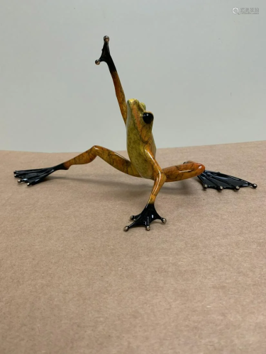 Tim Cotterill Frogman signed limited edition bronze