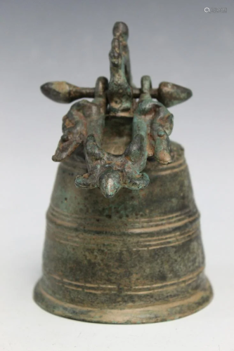 Southeast Asian Bronze Temple Bell