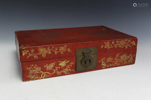 Chinese Lacquered Box.