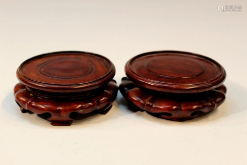Chinese Wood Stands