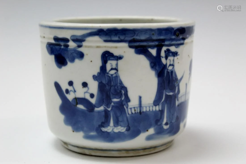Chinese Porcelain Blue and White Incense Burner
