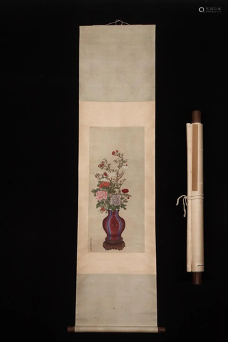 PAINTING OF FLOWER ARRANGEMENT, JIANG TINGXI