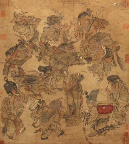 CHINESE PAINTING OF IMMORTALS, ANONYMOUS