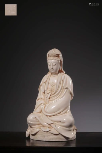 Chinese Blanc De Guanyin,Mark