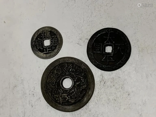 Three Chinese Coins