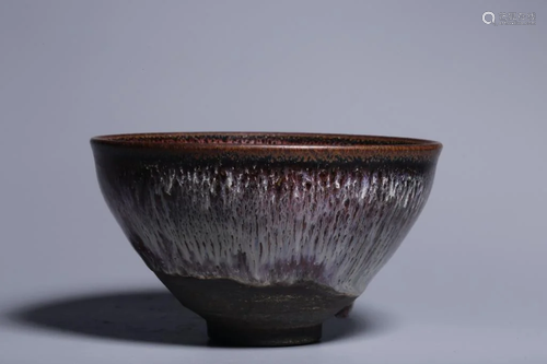 Chinese Yaobian Ware Glazed Bowl