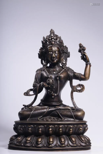 Chinese Bronze Buddha