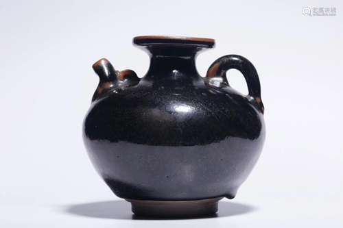 Chinese JIzhou Ware Black Glazed Ewer