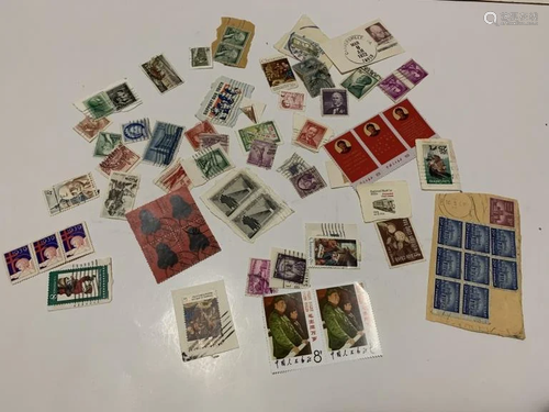 Group Chinese Stamps