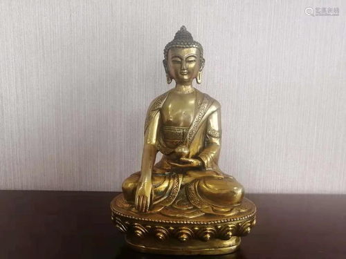 Chinese Bronze Buddha