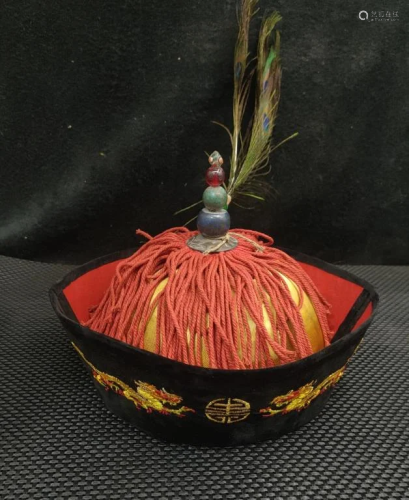 Chinese Officer Hat