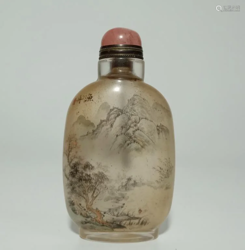 Chinese Liuli Snuff Bottle