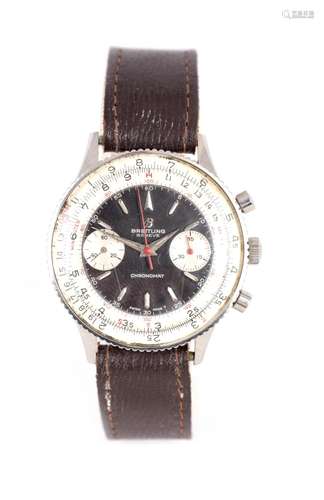 A 1960'S BREITLING GENTLEMAN'S CHRONOMAT STAINLESS...