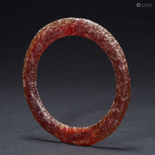 Ancient Chinese agate ring