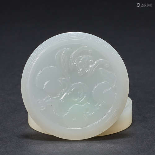 Hetian jade box, Qing Dynasty, China