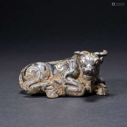 Golden taurus in ancient China