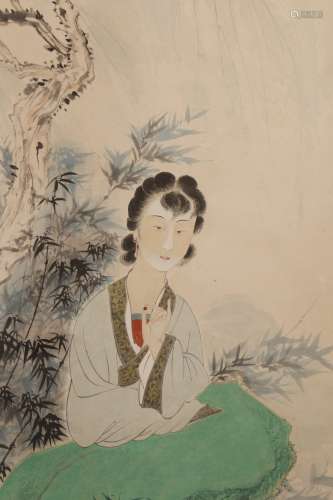 Zhang Daqian, ancient Chinese figure painting