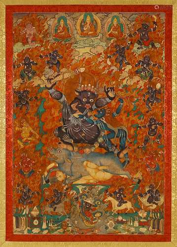 Thangka, China's Qing Dynasty