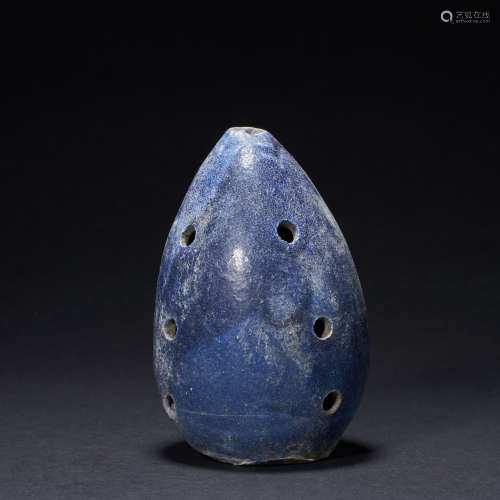 Ancient Chinese blue pomelo musical instrument