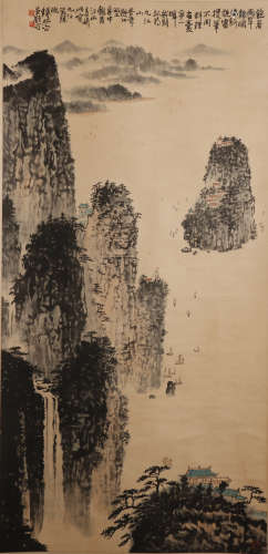 Qian Songyan, ancient Chinese landscape painting