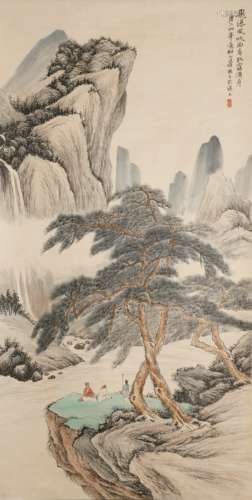 Wang Kun, ancient Chinese landscape painting