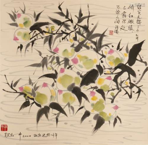Wu Guanzhong, Chinese modern flower and bird painting