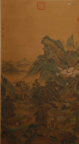 Qiu Ying, ancient Chinese landscape painting