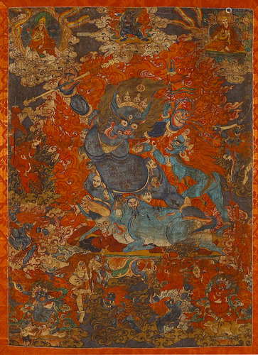 Thangka, China's Qing Dynasty