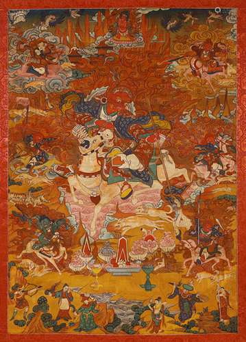 Thangka, China's Qing Dynasty