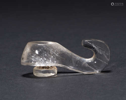 Ancient Chinese crystal belt hook