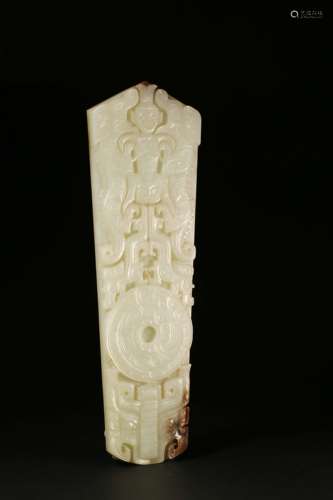 Hetian jade pendant in ancient China