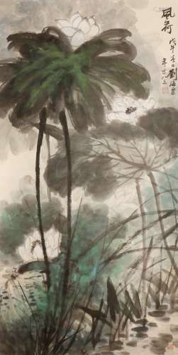 Liu Haisu, Chinese modern flower and bird painting
