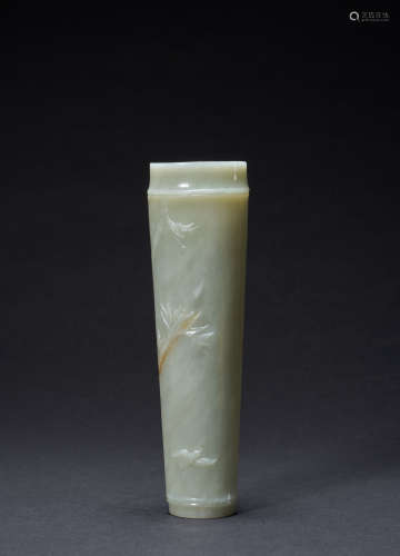 Hetian jade bamboo, Qing Dynasty, China