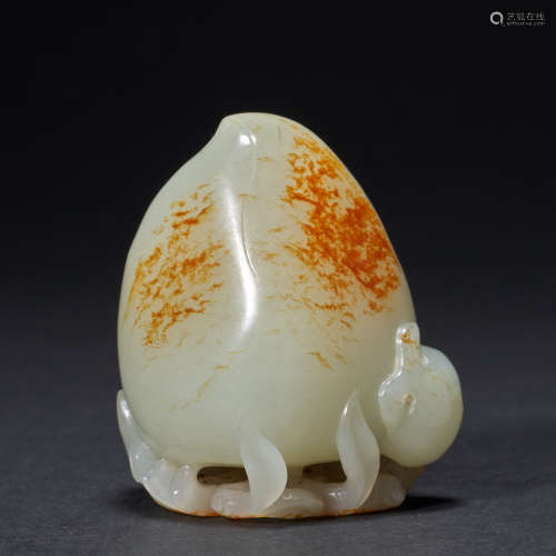 Hetian jade ornaments of Qing Dynasty