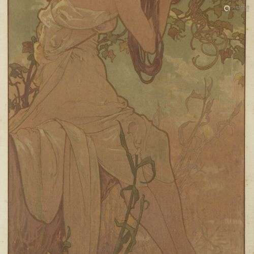 D'après Alphonse MUCHA (1860-1939)