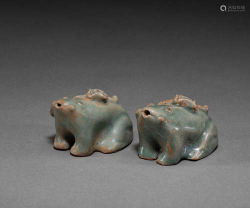 Celadon frog of Song Dynasty China