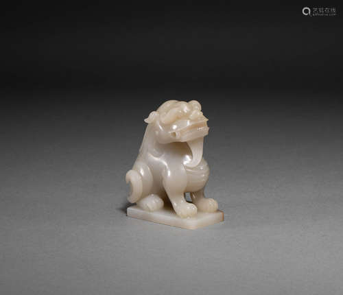 Hetian jade paperweight of Song Dynasty of China