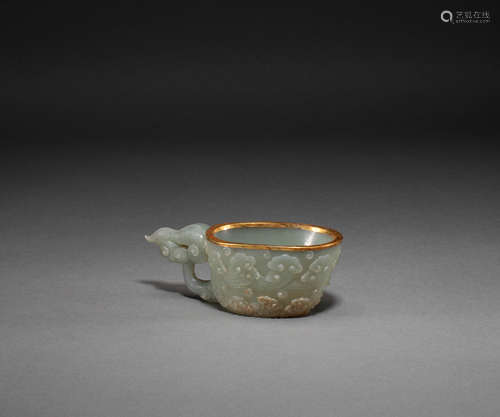 Hetian Jade cup of Song Dynasty of China