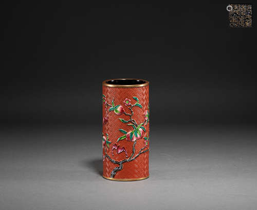 Chinese qing Dynasty pen holder