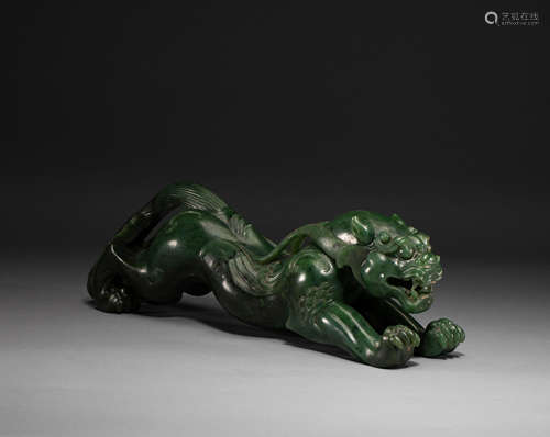 Jade beasts of Han Dynasty in China