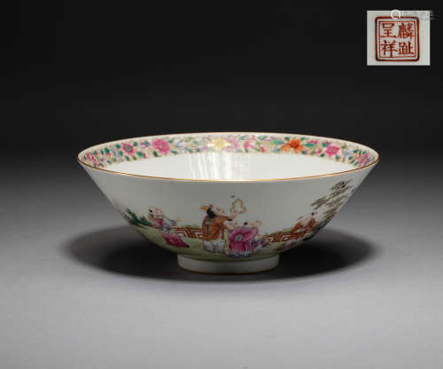 Chinese Qing Dynasty bowl