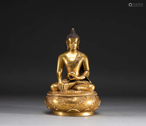 Sakyamuni Buddha in Qing Dynasty