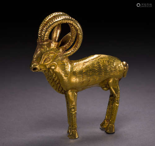 10世纪印度克什米尔王国纯金羊