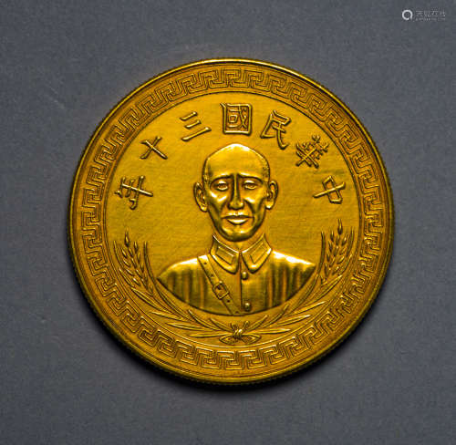 中国民国时期金币