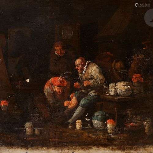 Egbert van HEEMSKERCK (Haarlem 1634 ? - Londres 1704)Chez le...
